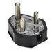 Rubber Plug Top 16a Black M-10c each - Light Market