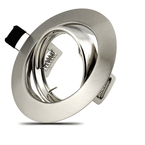 Satin Chrome Downlight Holder Swivel - Light Market