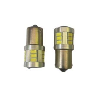 Single Contact 12v 18 Led 3528 Car Bulb 6000k - Light Market