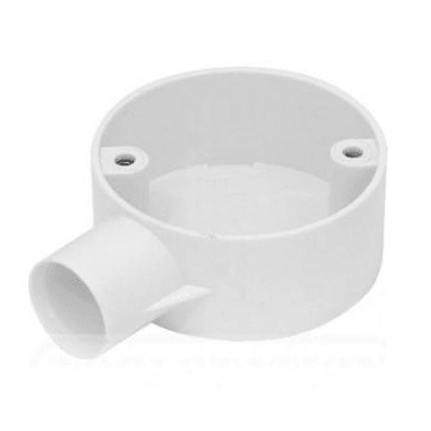 Single Junction Box PVC - Light Market
