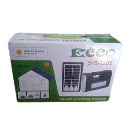 Solar Lighting Kit With 3 Bulbs SHS-1209 Ecco - Light Market