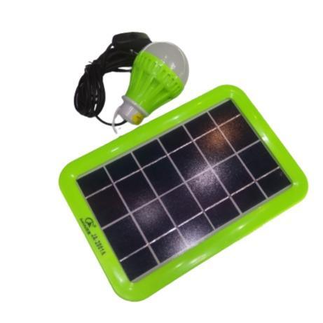 Solar Panel With Led Bulb Bing Light - Light Market