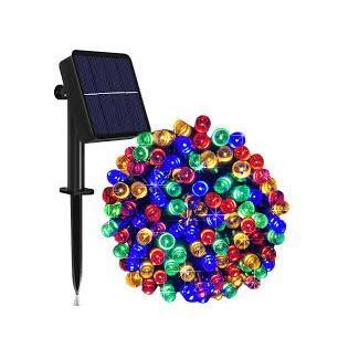 Solar Rechargeable Fairy Light Multi-Colour 20M - Light Market