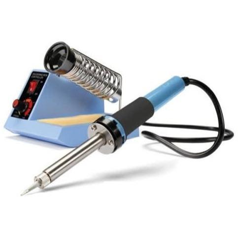 Soldering Station With Solder Iron - Adjustable Temperature - 48W - Light Market