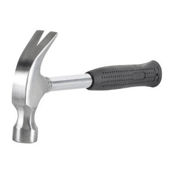 Steel Hammer With Rubber Handle - Light Market