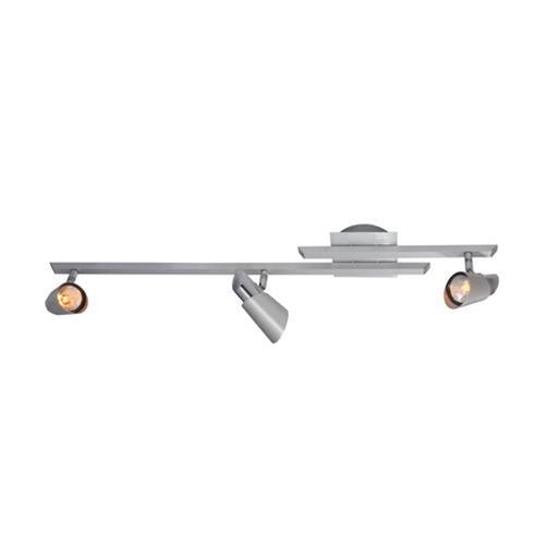 Surface Mounted Ceiling Spotlight fitting Satin Chrome - S307BRC - Light Market