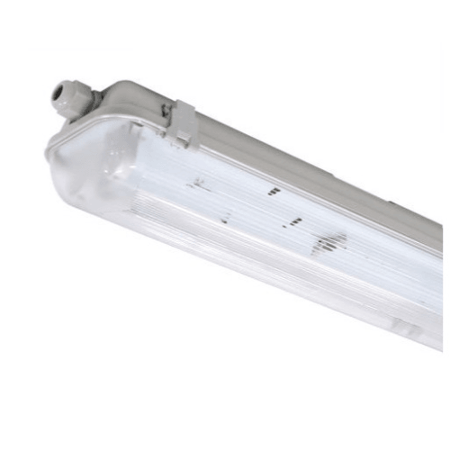 T8 2ft Weatherproof Led Double Fitting 1 side Powered - Light Market