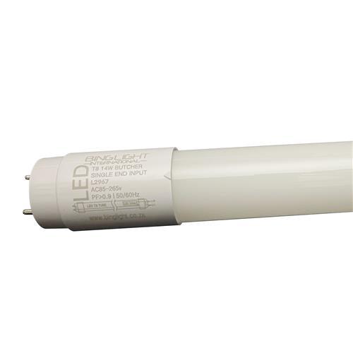 T8 3ft 14w Led Butcher Tube Single End Bing Light - Light Market
