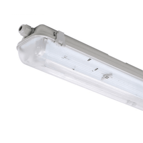 T8 4ft Weatherproof Led Double Fitting 1 side Powered - Light Market
