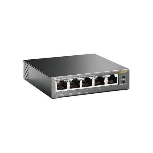 Tp-Link 5-Port 10/100 Mbps Desktop Switch With 4-Port PoE - TL-SF1005P - Light Market