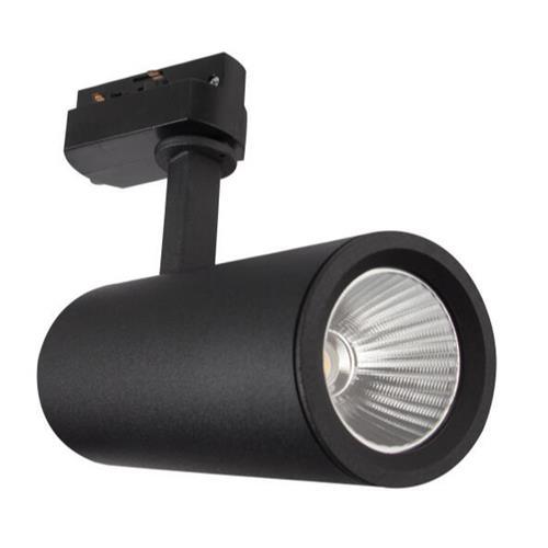 Track Light 12w 4000k Black - Light Market