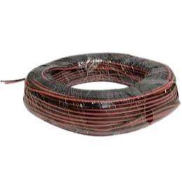 Twin Flex 1.0mm Red and Black 100m Roll - Light Market