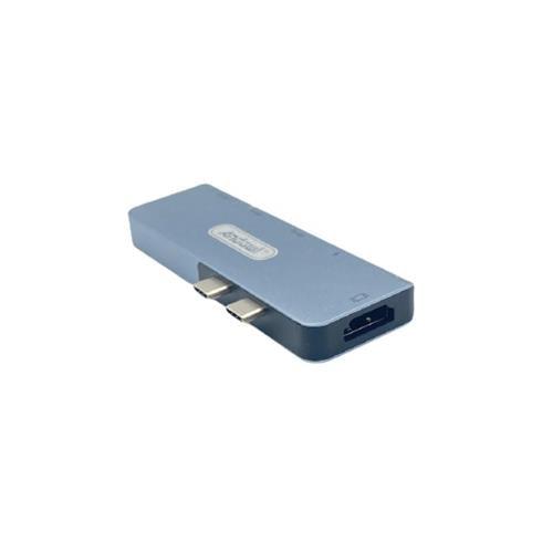 Type-C Multifunction (HDMI USB) HUB Adapter Q-A121 - Light Market