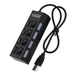 Usb 2.0 Hi Speed Hub 4 Port - Light Market