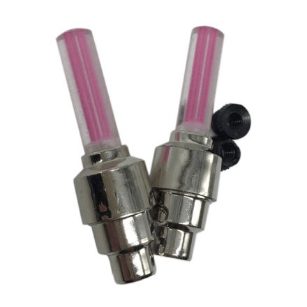 Valve Stem Fireflys (2pc Set - Pink) - Light Market