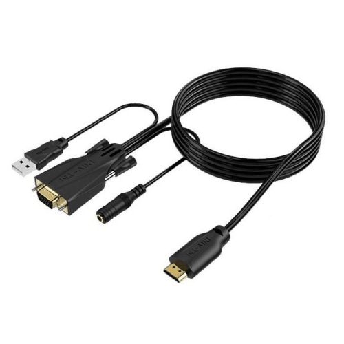 Vga to Usb Hdmi Audio Cable 1.5M - Light Market