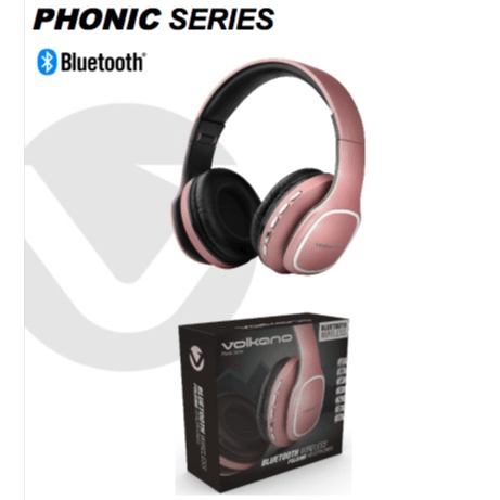 Volkano Phonic Series Blt Headphones - Light Market