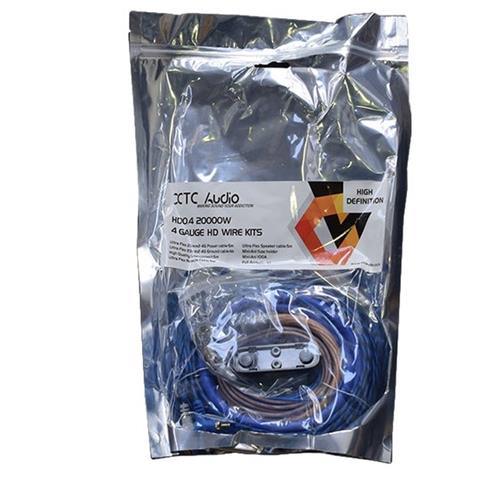 XTC Audio 4 Gauge Wiring Kit 20000w - Light Market