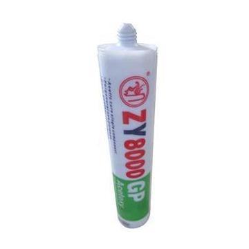 ZY 8000 GP Silicone Sealant White 300ML - Light Market